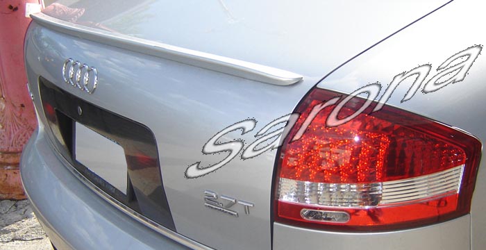 Custom Audi A6 Trunk Wing  Sedan (1998 - 2004) - $139.00 (Manufacturer Sarona, Part #AD-006-TW)